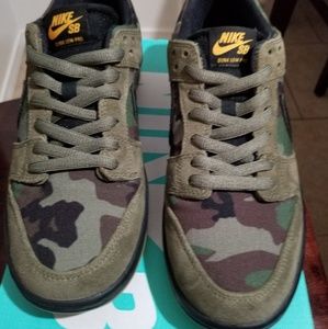 Men's Nike Sb Dunk Low Camo